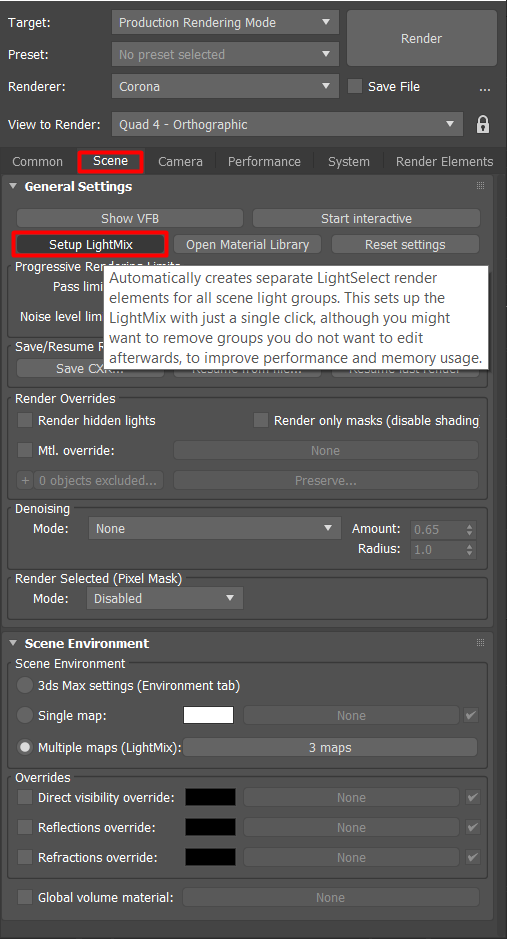 How to set up multiple suns / environments in Corona for 3ds Max ...