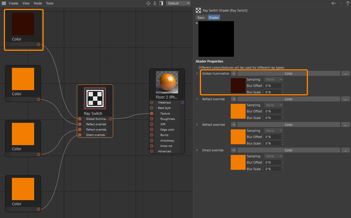 07_RaySwitchShader_Example_B_Floor_MtlSetup_Dimmed_GI.png