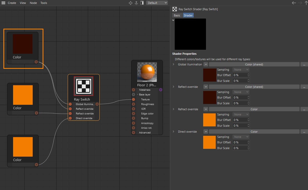 09_RaySwitchShader_Example_B_Floor_MtlSetup_Dimmed_Reflect.png
