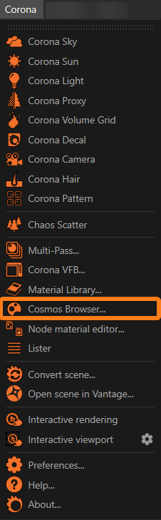 C4D_HowTo_CoronaMaterialLibrary_01_UI_Comos.png