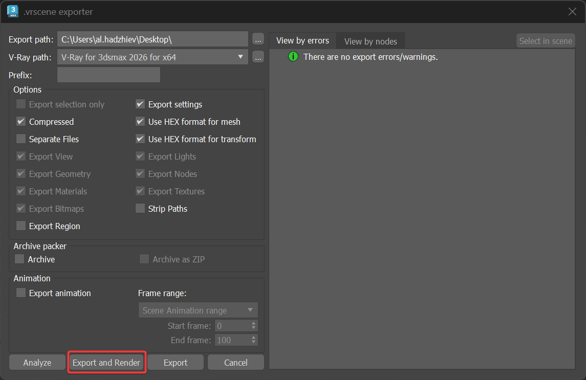 Preventing Discrepancies Between V-Ray for 3ds Max and Chaos Cloud ...
