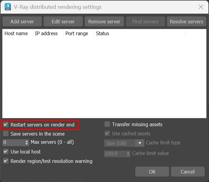Distributed Rendering troubleshooting guide – Chaos Help Center