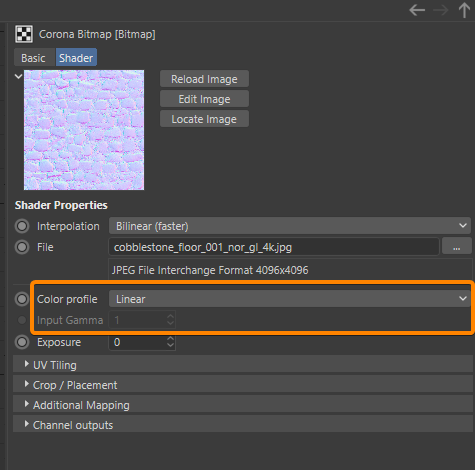 01_CoronaNormalShader_LinearProfile.png